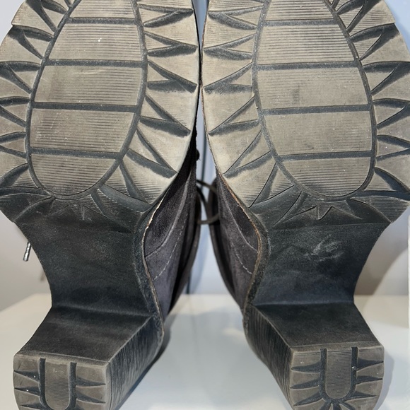 White Mountain Jay Jay Charcoal Gray leather suede Size 8.5M - Picture 8 of 12